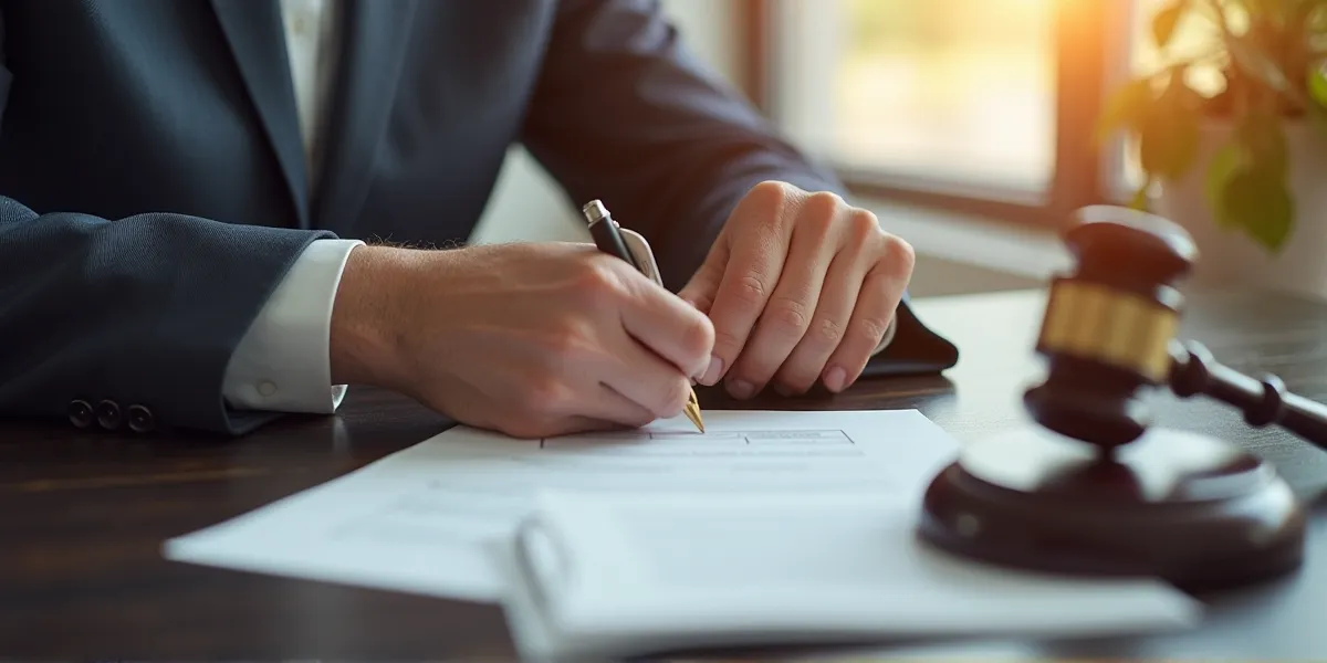 elderly people at a law office tasking does a trust override a will