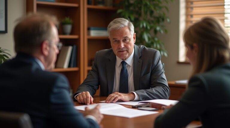 The probate staff working under Managing Partner Steven Farley Bliss focused on Riverside County probate matters is shown meeting with clients in our Southern California office addressing critical legal details discussing Executor Sold the House for Too Little