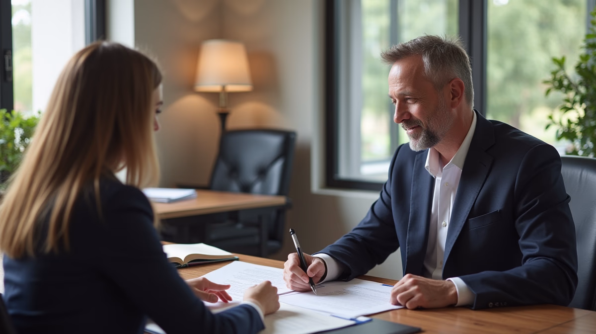 The probate staff working with Managing Partner Steven Farley Bliss helping Riverside County families from our San Diego office consults with appointed administrators in our San Diego office handling critical legal details discussing Filing a BOI Report for a Deceaseds LLC