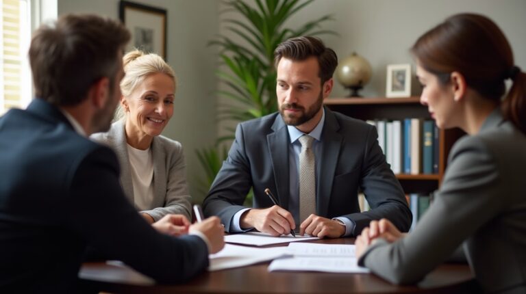 The probate staff working under Managing Partner Steven Farley Bliss focused on Riverside County probate matters is shown meeting with clients in our Southern California office addressing critical legal details discussing Filing a Claim Against a Trust