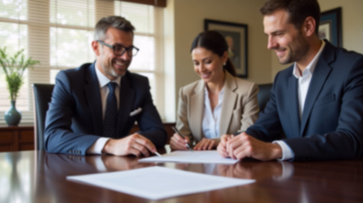 The probate staff working under Managing Partner Steven Farley Bliss focused on Riverside County probate matters is shown meeting with clients in our Southern California office addressing critical legal details discussing Filing a Final Estate Tax Return