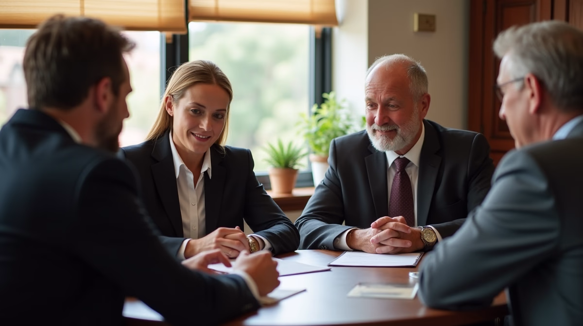 The probate staff working under Managing Partner Steven Farley Bliss focused on Riverside County probate matters is shown meeting with clients in our Southern California office addressing critical legal details discussing Finding Passwords for Deceased Accounts