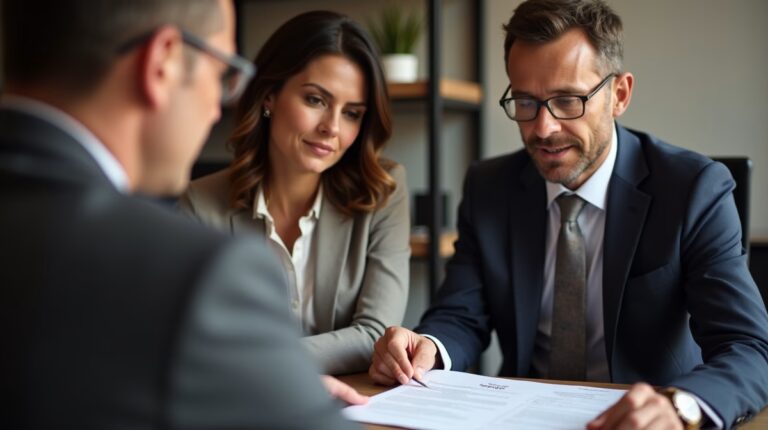 The probate staff working under Managing Partner Steven Farley Bliss focused on Riverside County probate matters is shown meeting with clients in our Southern California office addressing critical legal details discussing First Step in California Probate