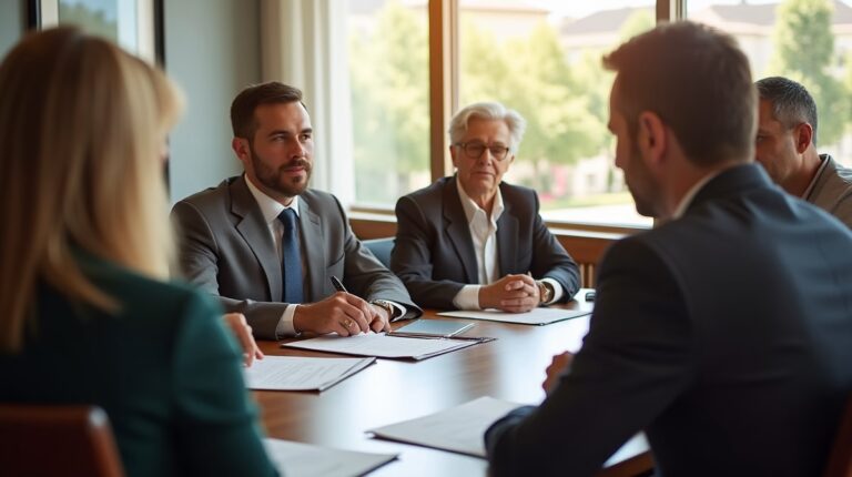 The probate staff working under Managing Partner Steven Farley Bliss focused on Riverside County probate matters is shown meeting with clients in our Southern California office addressing critical legal details discussing Getting Certified Copies of Court Orders