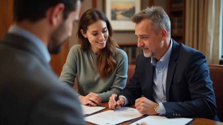 The probate staff working under Managing Partner Steven Farley Bliss focused on Riverside County probate matters is shown meeting with clients in our Southern California office addressing critical legal details discussing Getting Certified Letters Testamentary