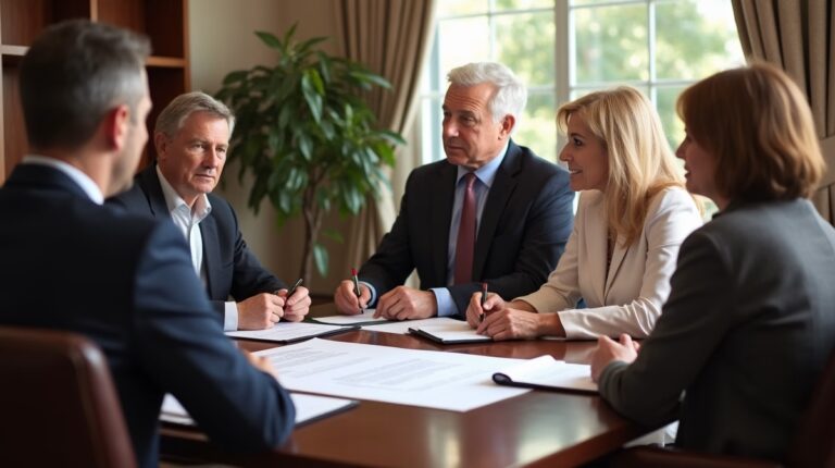 The probate staff working under Managing Partner Steven Farley Bliss focused on Riverside County probate matters is shown meeting with clients in our Southern California office addressing critical legal details discussing Grounds for Contesting a Will