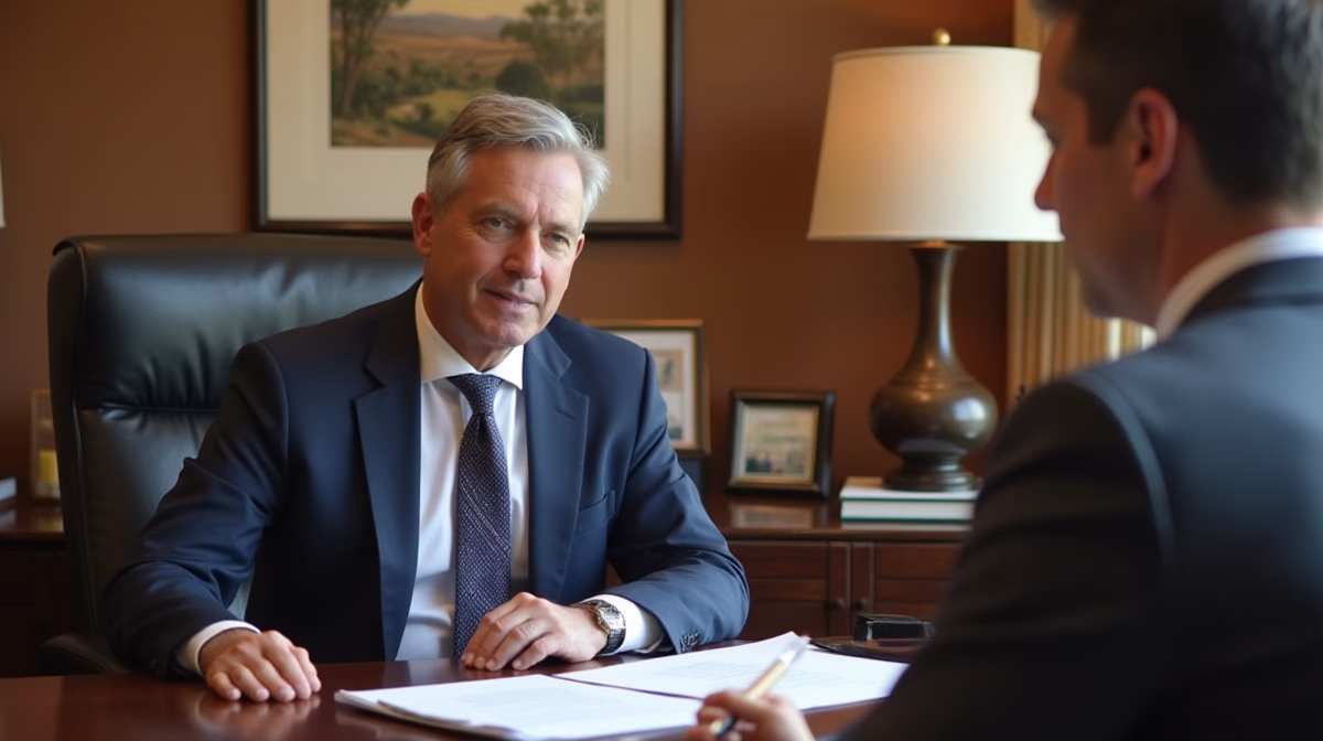 The dedicated trusts staff at The Law Firm of Steven F Bliss Esq focused on Riverside County trust matters meets with clients to manage the trust administration process to sign vital paperwork discussing Handling Assets Subject to Tax Treaties