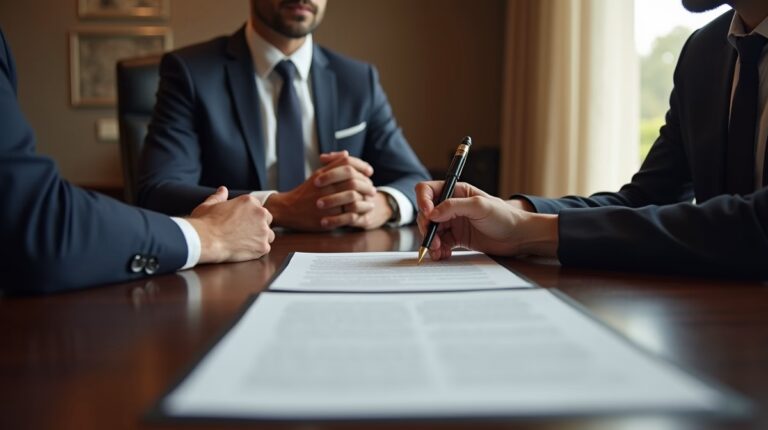 The dedicated trusts staff at The Law Firm of Steven F Bliss Esq focused on Riverside County trust matters meets with clients to manage the trust administration process to sign vital paperwork discussing Handling Assets Under Foreign Tax Laws