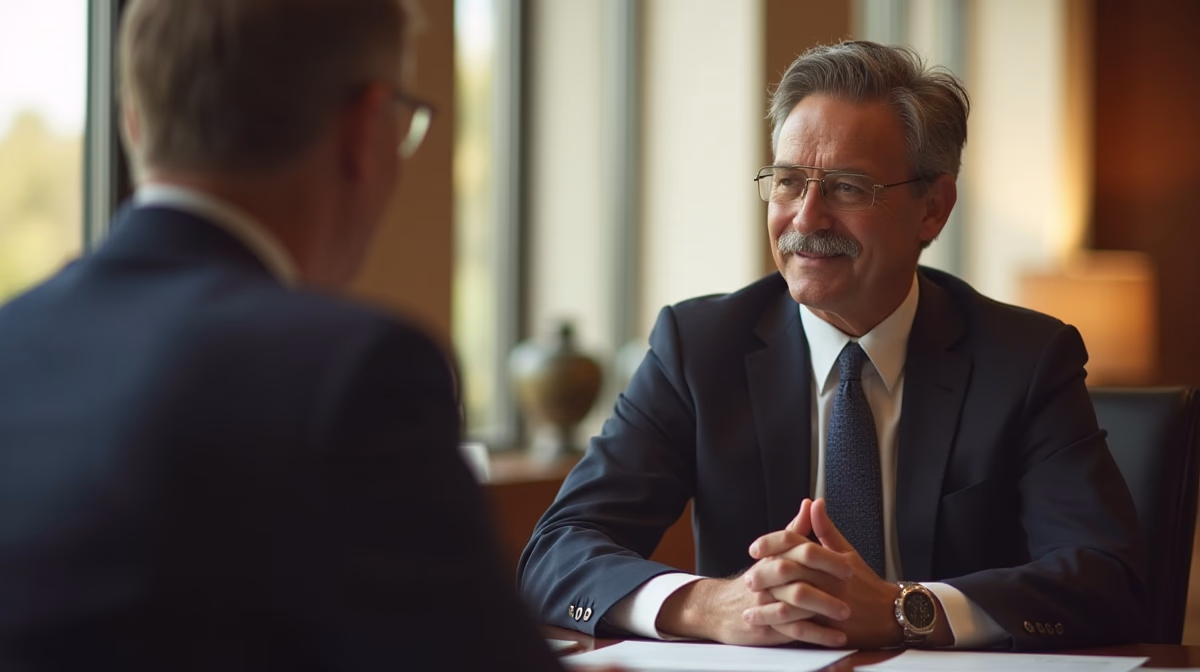 The dedicated trusts staff at The Law Firm of Steven F Bliss Esq focused on Riverside County trust matters meets with clients to manage the trust administration process to sign vital paperwork discussing Handling Assets with Tax Liens