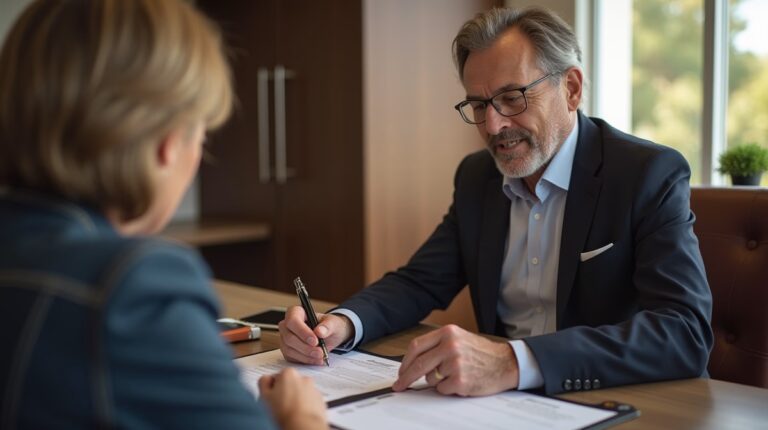 The probate staff working under Managing Partner Steven Farley Bliss focused on Riverside County probate matters is shown meeting with clients in our Southern California office addressing critical legal details discussing Handling an Insolvent Temecula Estate