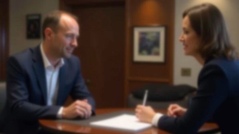 The dedicated trusts staff at The Law Firm of Steven F Bliss Esq focused on Riverside County trust matters meets with clients to manage the trust administration process to sign vital paperwork discussing Hiring a Professional Investment Advisor