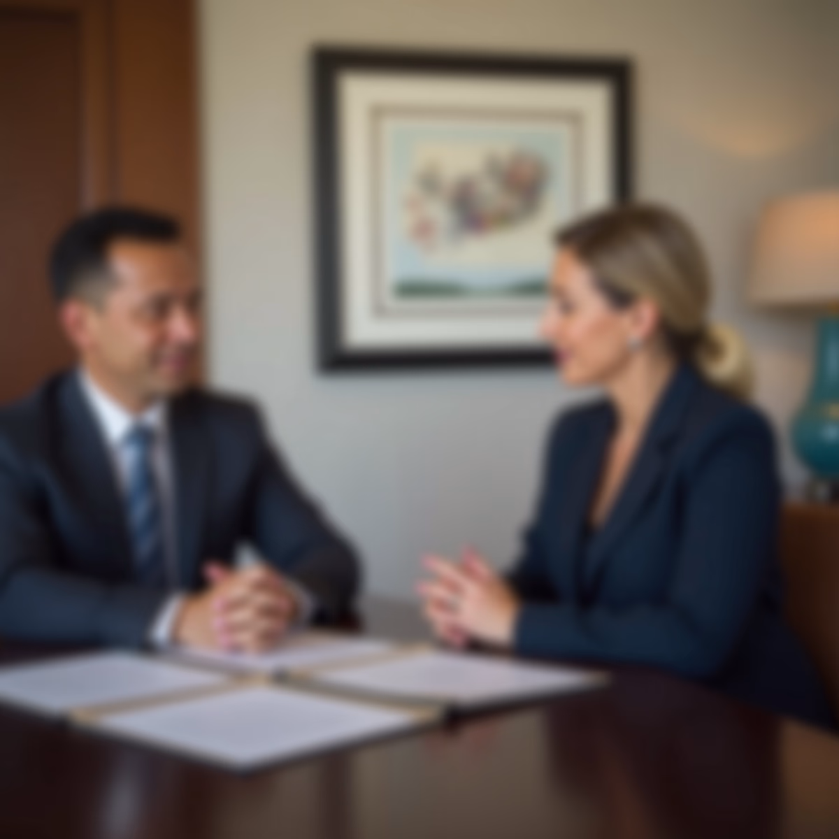 The dedicated trusts staff at The Law Firm of Steven F Bliss Esq focused on Riverside County trust matters meets with clients to manage the trust administration process to sign vital paperwork discussing How Can I Ensure My Business Shares Pass to Charity