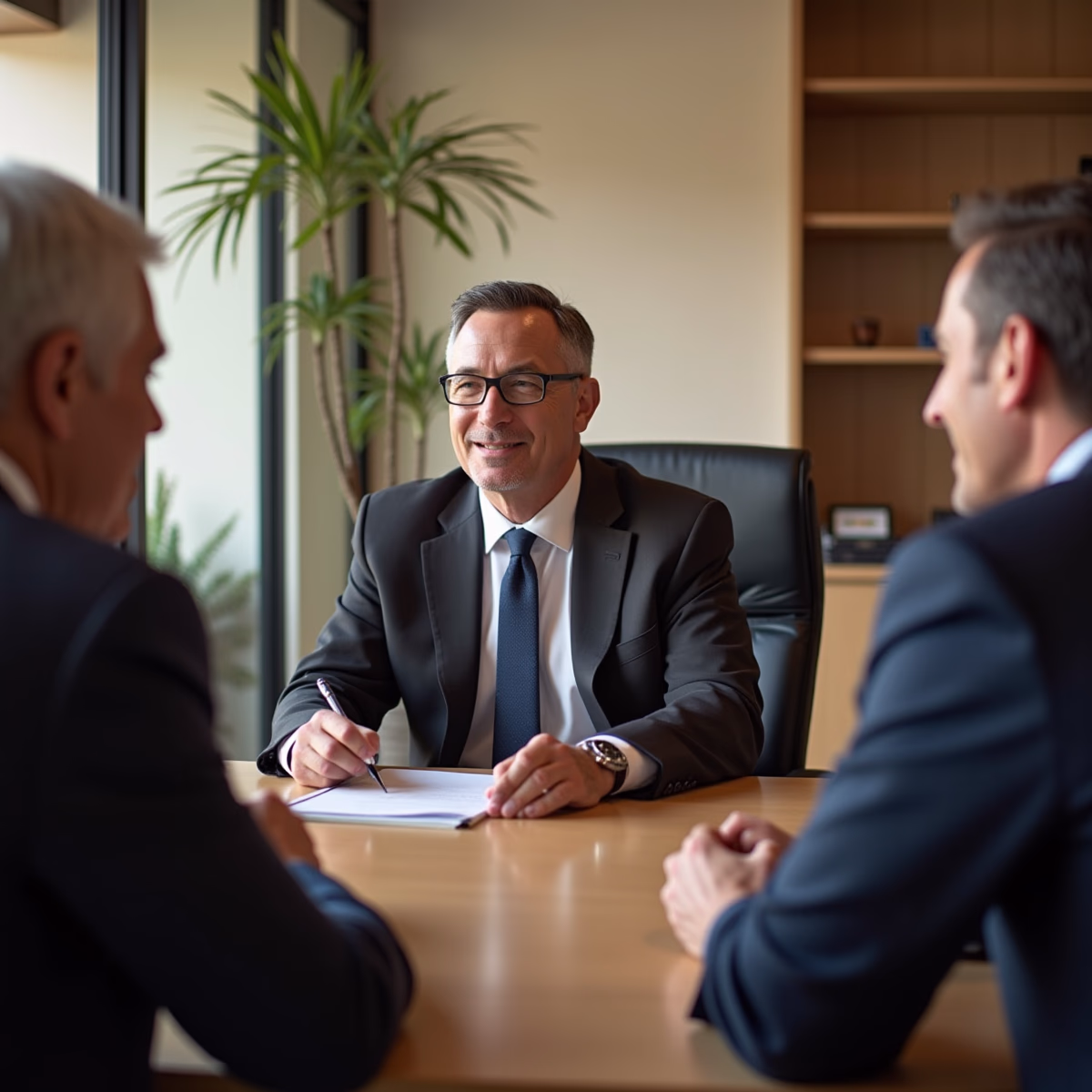 The dedicated trusts staff at The Law Firm of Steven F Bliss Esq focused on Riverside County trust matters meets with clients to manage the trust administration process to sign vital paperwork discussing How Divorce Courts View Irrevocable Trusts