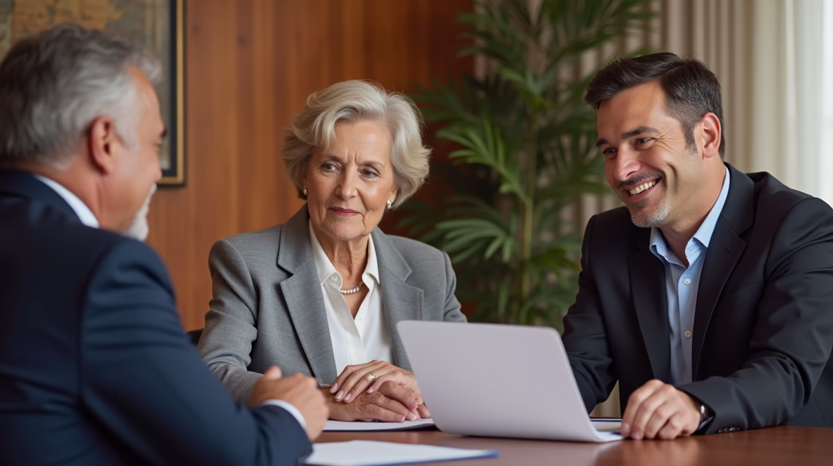 The dedicated trusts staff at The Law Firm of Steven F Bliss Esq focused on Riverside County trust matters meets with clients to manage the trust administration process to sign vital paperwork discussing How Do Courts Resolve Vague Trust Language