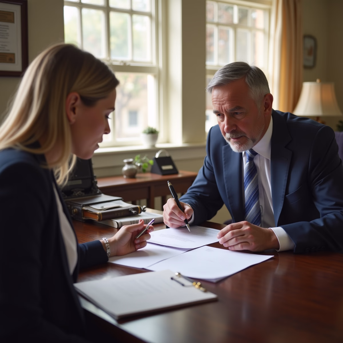 The dedicated trusts staff at The Law Firm of Steven F Bliss Esq focused on Riverside County trust matters meets with clients to manage the trust administration process to sign vital paperwork discussing How Do I Determine a Reasonable Trustee Fee