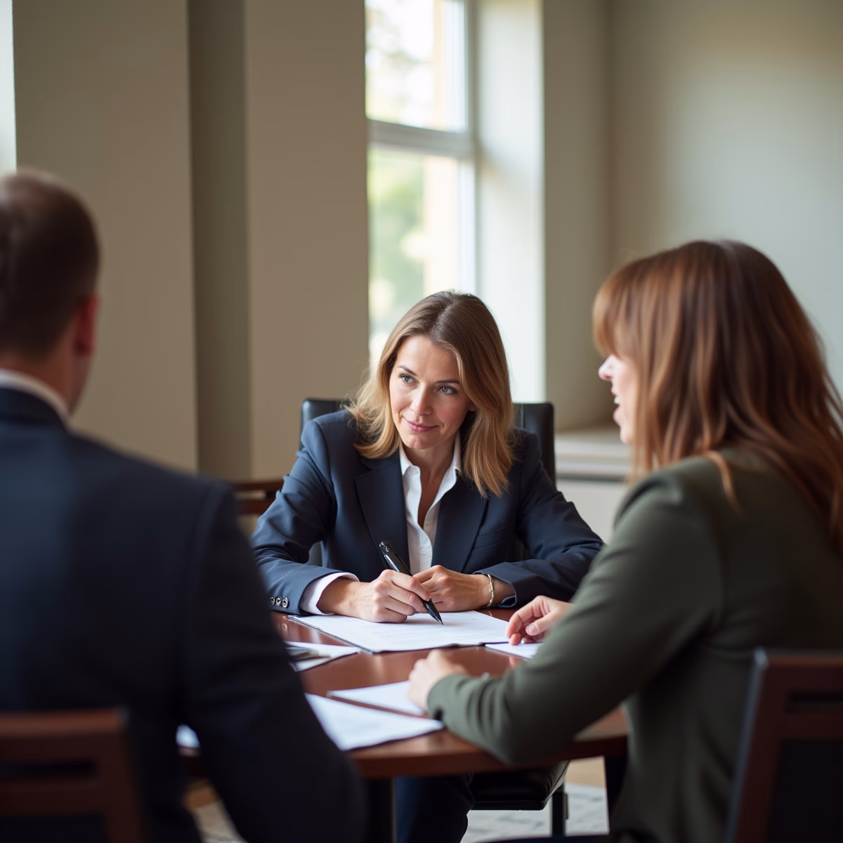 The probate staff working under Managing Partner Steven Farley Bliss focused on Riverside County probate matters is shown meeting with clients in our Southern California office addressing critical legal details discussing How Do NoContest Clauses Actually Work