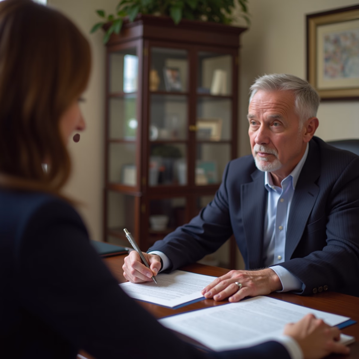 The dedicated trusts staff at The Law Firm of Steven F Bliss Esq focused on Riverside County trust matters meets with clients to manage the trust administration process to sign vital paperwork discussing How Do Trusts Create Lifetime Income Streams