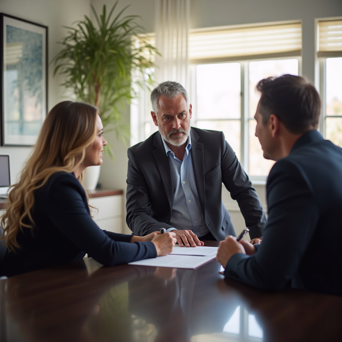 The probate staff working with Managing Partner Steven Farley Bliss helping Riverside County families from our San Diego office consults with appointed administrators in our San Diego office handling critical legal details discussing How Does Per Stirpes Distribution Work