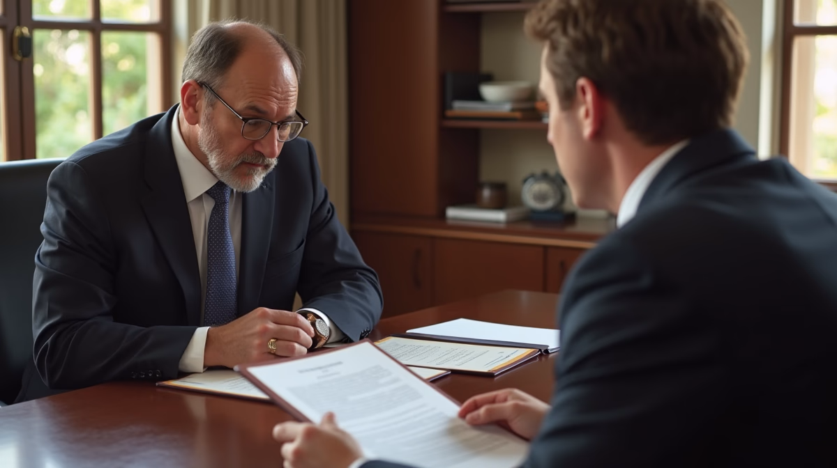 The dedicated trusts staff at The Law Firm of Steven F Bliss Esq focused on Riverside County trust matters meets with clients to manage the trust administration process to sign vital paperwork discussing How Does a Court Appoint a Temporary Trustee