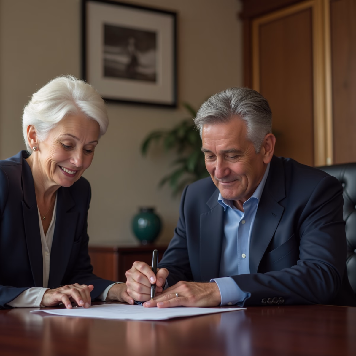 The dedicated trusts staff at The Law Firm of Steven F Bliss Esq focused on Riverside County trust matters meets with clients to manage the trust administration process to sign vital paperwork discussing How Does a Dynasty Trust Provide Asset Protection