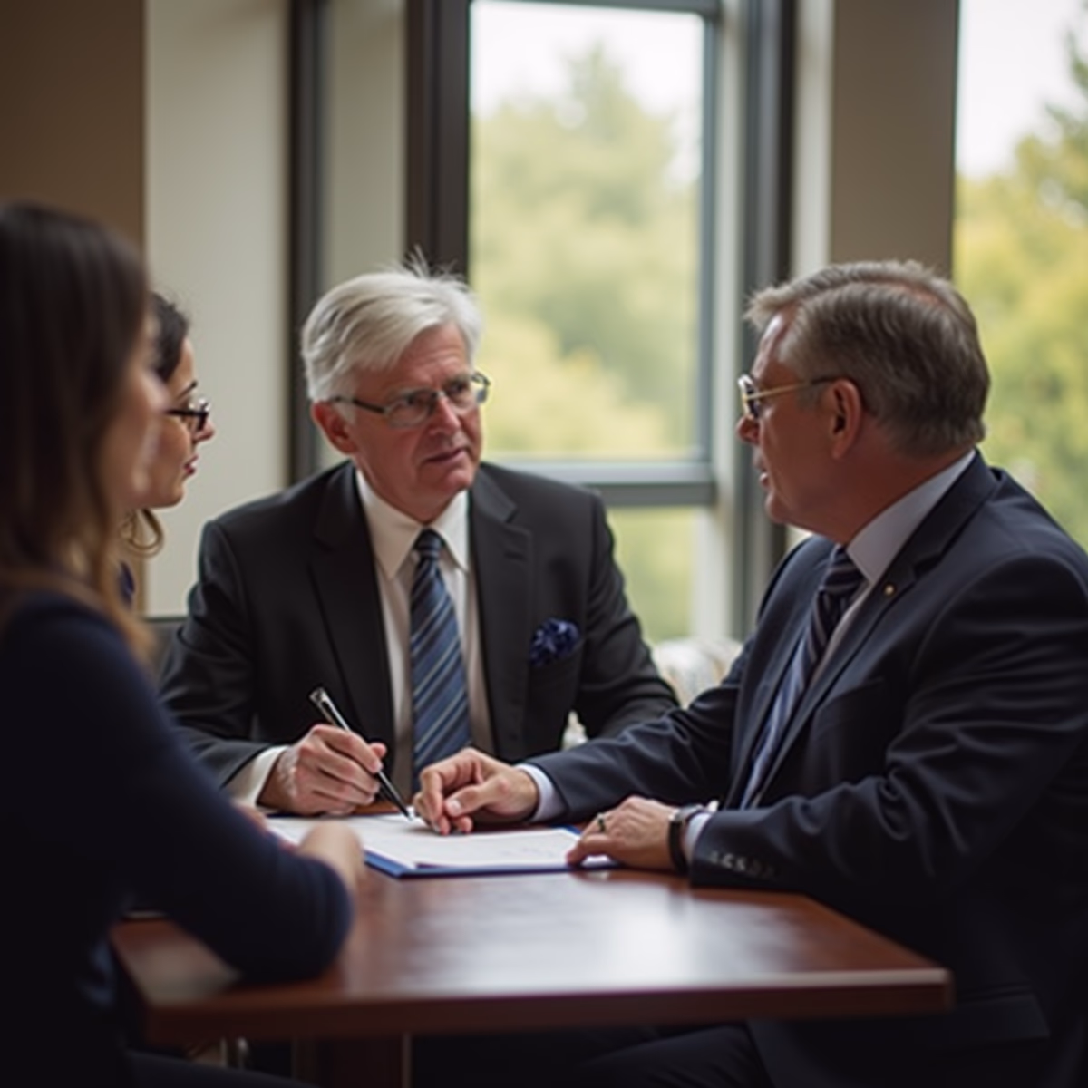 The dedicated trusts staff at The Law Firm of Steven F Bliss Esq focused on Riverside County trust matters meets with clients to manage the trust administration process to sign vital paperwork discussing How Does a Revocable Living Trust Affect Income Tax During Your Lifetime