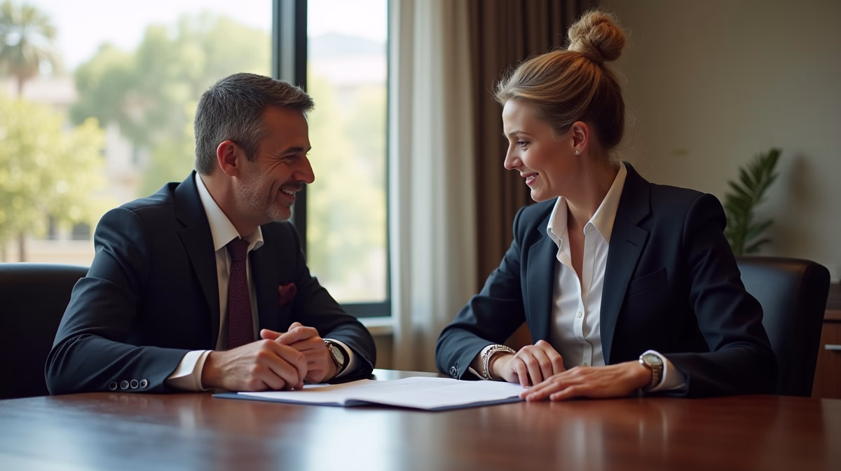 The probate staff working under Managing Partner Steven Farley Bliss focused on Riverside County probate matters is shown meeting with clients in our Southern California office addressing critical legal details discussing How Long After the Hearing to Get Letters