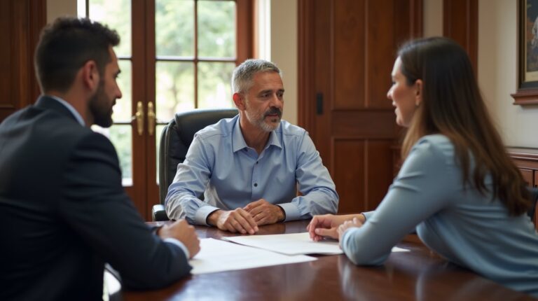 The probate staff working under Managing Partner Steven Farley Bliss focused on Riverside County probate matters is shown meeting with clients in our Southern California office addressing critical legal details discussing How Long to Get a Minute Order