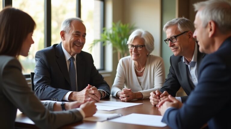 The probate staff working under Managing Partner Steven Farley Bliss focused on Riverside County probate matters is shown meeting with clients in our Southern California office addressing critical legal details discussing How Long to Keep California Estate Records