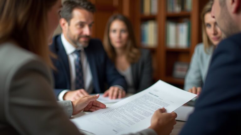 The probate staff working under Managing Partner Steven Farley Bliss focused on Riverside County probate matters is shown meeting with clients in our Southern California office addressing critical legal details discussing How Many Times is Notice Published