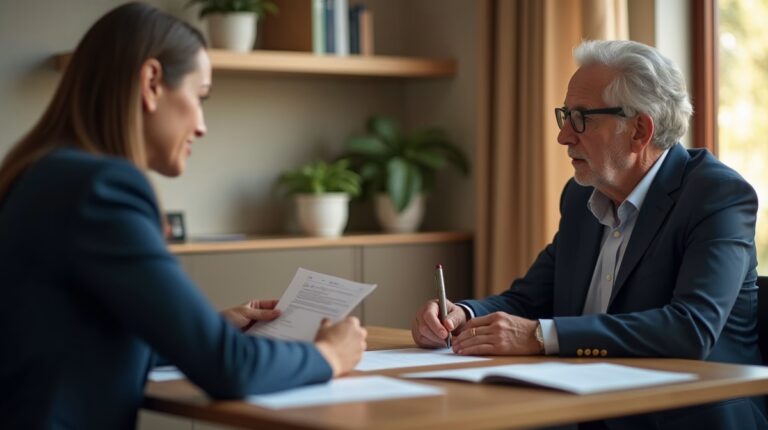 The dedicated trusts staff at The Law Firm of Steven F Bliss Esq focused on Riverside County trust matters meets with clients to manage the trust administration process to sign vital paperwork discussing How are debts handled on assets owned by a trust