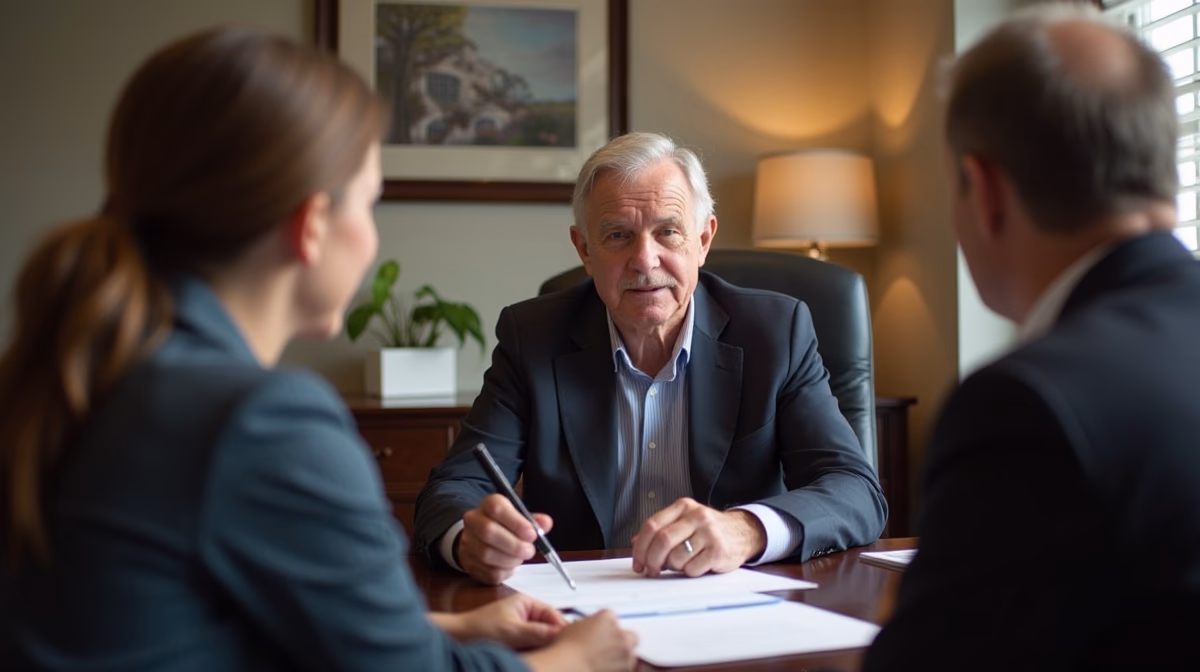 The dedicated trusts staff at The Law Firm of Steven F Bliss Esq focused on Riverside County trust matters meets with clients to manage the trust administration process to sign vital paperwork discussing How are foreign assets transferred into a trust