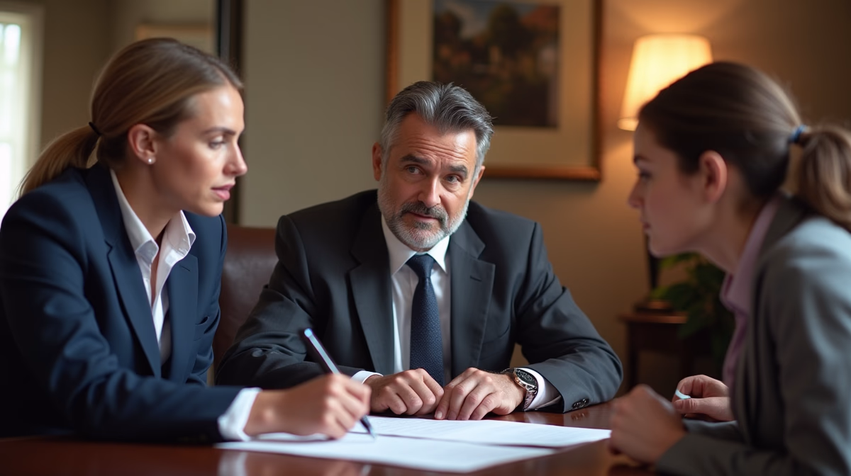 The dedicated trusts staff at The Law Firm of Steven F Bliss Esq focused on Riverside County trust matters meets with clients to manage the trust administration process to sign vital paperwork discussing How can a trust prevent a document from becoming a recipe for disaster