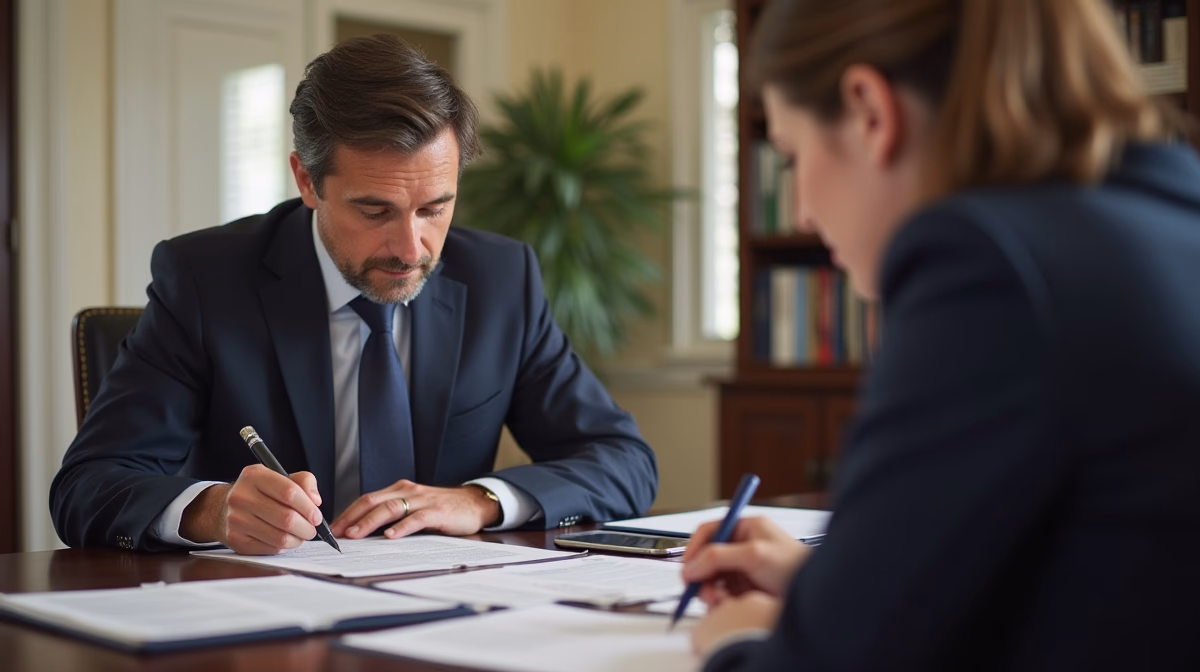 The dedicated trusts staff at The Law Firm of Steven F Bliss Esq focused on Riverside County trust matters meets with clients to manage the trust administration process to sign vital paperwork discussing How can a trust prevent family disagreements over charitable intent