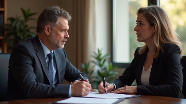 The dedicated trusts staff at The Law Firm of Steven F Bliss Esq focused on Riverside County trust matters meets with clients to manage the trust administration process to sign vital paperwork discussing How can professional mediation prevent trust litigation
