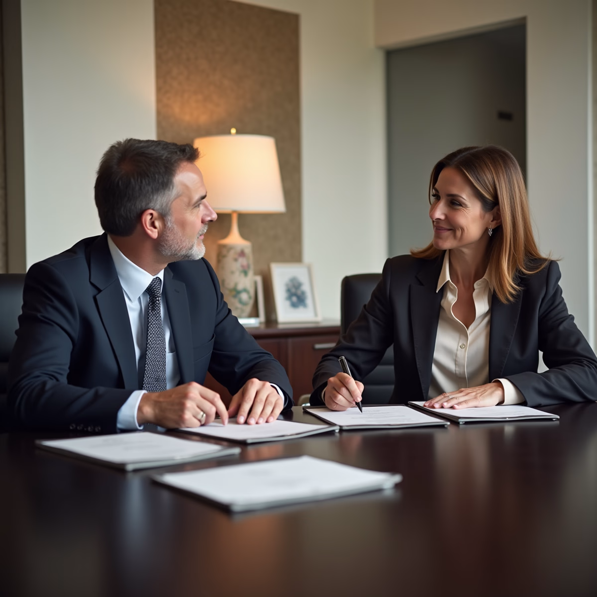 The dedicated trusts staff at The Law Firm of Steven F Bliss Esq focused on Riverside County trust matters meets with clients to manage the trust administration process to sign vital paperwork discussing How do California trustee duties and funding rules shape the outcome for beneficiaries