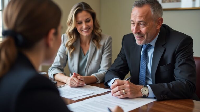 The dedicated trusts staff at The Law Firm of Steven F Bliss Esq focused on Riverside County trust matters meets with clients to manage the trust administration process to sign vital paperwork discussing How do I activate a trust through title transfers