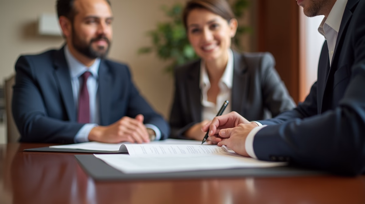 The dedicated trusts staff at The Law Firm of Steven F Bliss Esq focused on Riverside County trust matters meets with clients to manage the trust administration process to sign vital paperwork discussing How do I list assets for a trust in Temecula