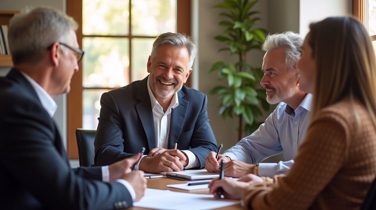 The dedicated trusts staff at The Law Firm of Steven F Bliss Esq focused on Riverside County trust matters meets with clients to manage the trust administration process to sign vital paperwork discussing How do I move checking and savings accounts into a trust
