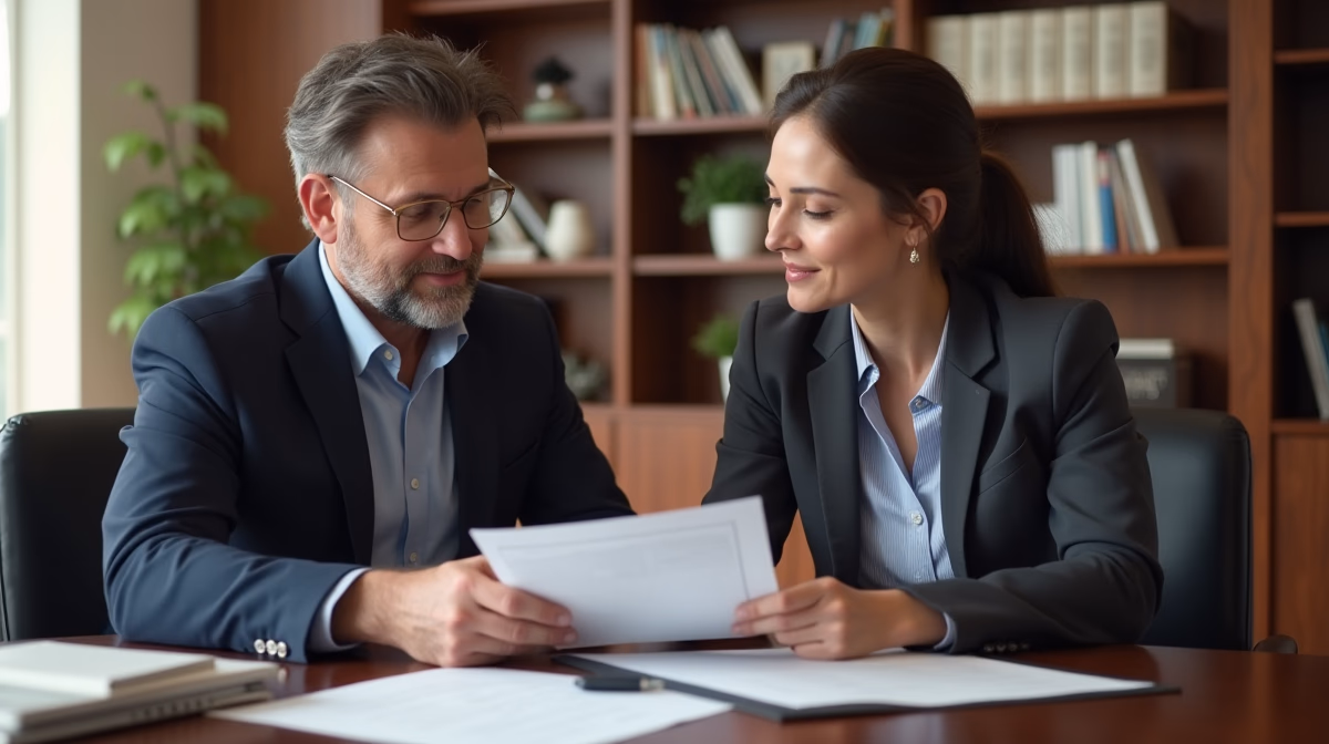 The probate staff working with Managing Partner Steven Farley Bliss helping Riverside County families from our San Diego office consults with appointed administrators in our San Diego office handling critical legal details discussing How do I report estate assets to the court