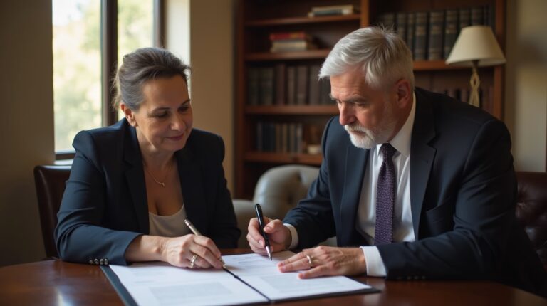 The dedicated trusts staff at The Law Firm of Steven F Bliss Esq focused on Riverside County trust matters meets with clients to manage the trust administration process to sign vital paperwork discussing How do charitable trusts cultivate enduring cycles of giving