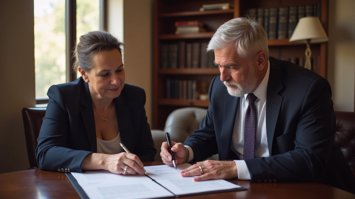 The dedicated trusts staff at The Law Firm of Steven F Bliss Esq focused on Riverside County trust matters meets with clients to manage the trust administration process to sign vital paperwork discussing How do charitable trusts cultivate enduring cycles of giving