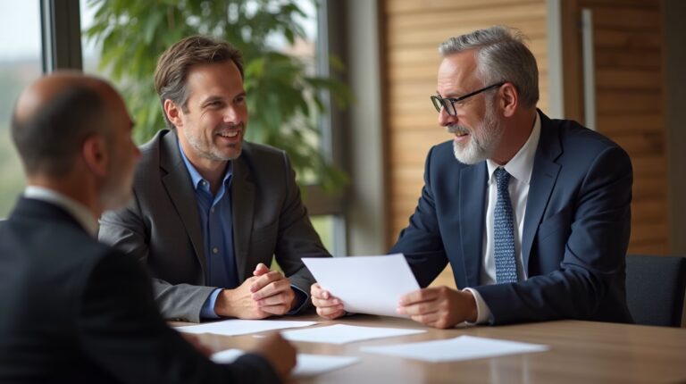 The dedicated trusts staff at The Law Firm of Steven F Bliss Esq focused on Riverside County trust matters meets with clients to manage the trust administration process to sign vital paperwork discussing How do corporate bylaws affect the transfer of business interests to a trust