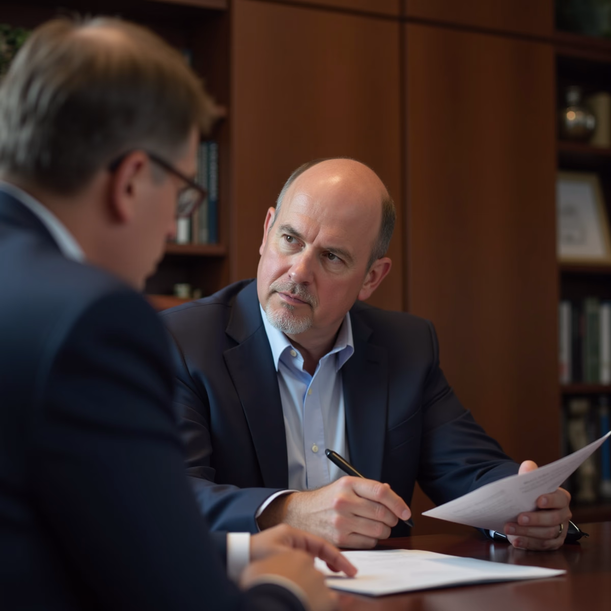 The probate staff working under Managing Partner Steven Farley Bliss focused on Riverside County probate matters is shown meeting with clients in our Southern California office addressing critical legal details discussing How do enforcement rules in California probate court shape outcomes for heirs and fiduciaries