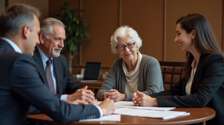 The dedicated trusts staff at The Law Firm of Steven F Bliss Esq focused on Riverside County trust matters meets with clients to manage the trust administration process to sign vital paperwork discussing How does California Probate Code fifteen thousand two hundred define charitable trusts