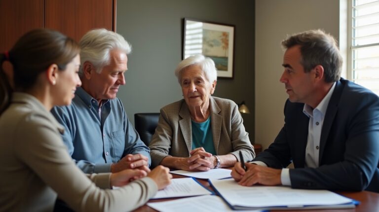 The dedicated trusts staff at The Law Firm of Steven F Bliss Esq focused on Riverside County trust matters meets with clients to manage the trust administration process to sign vital paperwork discussing How does a GRAT handle Temecula assets with complex ownership structures