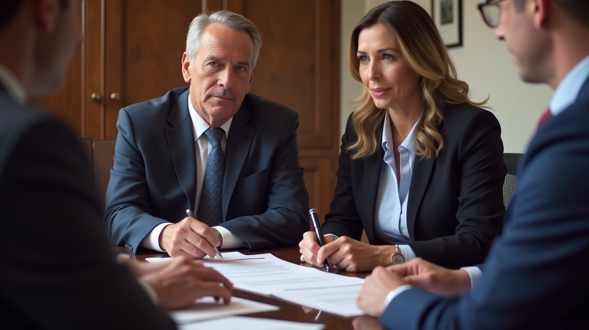 The dedicated trusts staff at The Law Firm of Steven F Bliss Esq focused on Riverside County trust matters meets with clients to manage the trust administration process to sign vital paperwork discussing How does a GRAT handle assets that lose value during the term