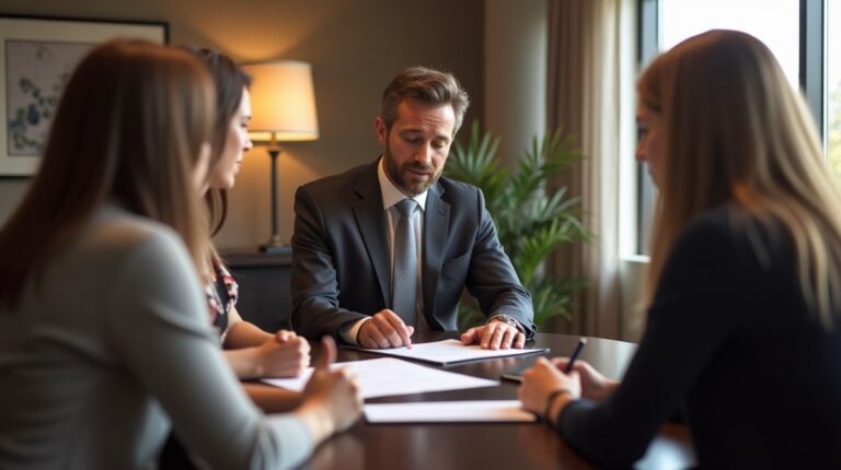 The dedicated trusts staff at The Law Firm of Steven F Bliss Esq focused on Riverside County trust matters meets with clients to manage the trust administration process to sign vital paperwork discussing How does a GRAT handle assets with high volatility and low growth