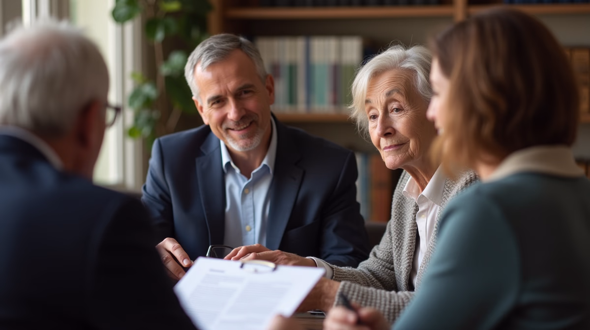 The dedicated trusts staff at The Law Firm of Steven F Bliss Esq focused on Riverside County trust matters meets with clients to manage the trust administration process to sign vital paperwork discussing How does a GST trust reflect family standards for Temecula homeownership