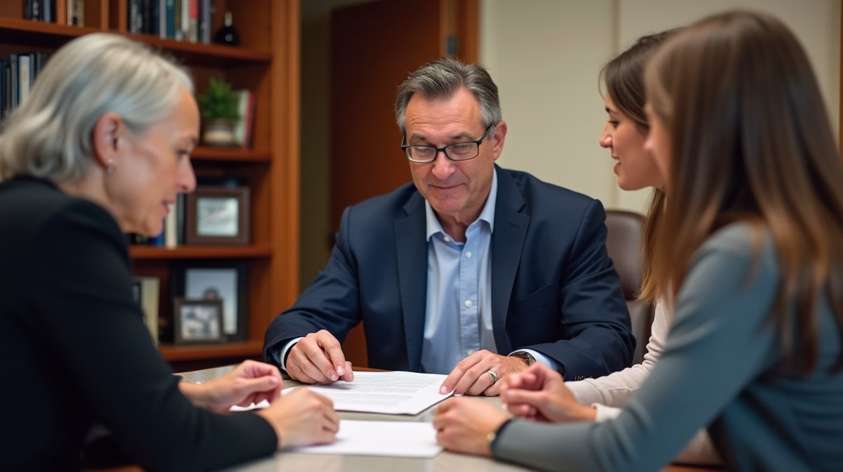 The dedicated trusts staff at The Law Firm of Steven F Bliss Esq focused on Riverside County trust matters meets with clients to manage the trust administration process to sign vital paperwork discussing How does a GST trust work in California estate planning