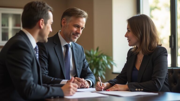 The dedicated trusts staff at The Law Firm of Steven F Bliss Esq focused on Riverside County trust matters meets with clients to manage the trust administration process to sign vital paperwork discussing How does a dynasty trust protect assets long term